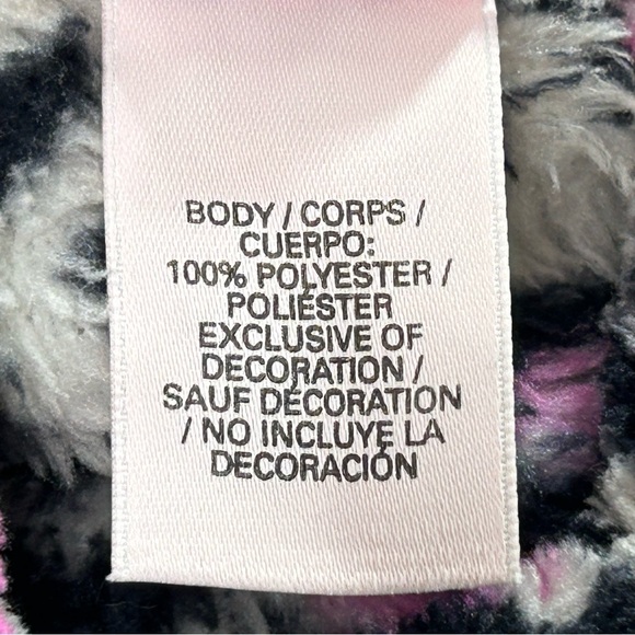 Victoria’s Secret Plush Pink Hearts Bathrobe Size XS/S - Picture 12 of 12